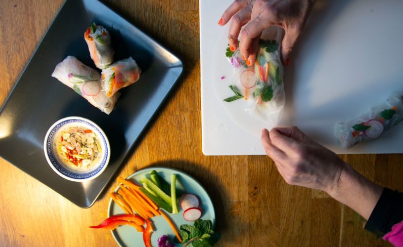 Vietnamese summer rolls